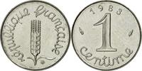 France Centime Coin, Épi, Paris, Stainless Steel, KM:928, Le -