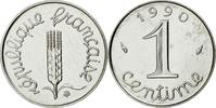 France Centime Coin, Épi, Paris, Stainless Steel, KM:928, Le -