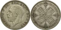 Great Britain Florin, Two Shillings Coin, George V, Silver -