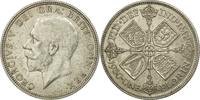 Great Britain Florin, Two Shillings Coin, George V, Silver -