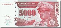 Zaire 5000 Nouveaux Zaïres Banknote, 1995-01-30 -