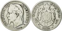 France 2 Francs Coin, Napoleon III, Napoléon III, Paris -
