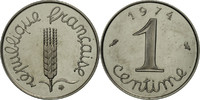 France Centime Coin, Paris, Chrome-Steel, KM:P485, Gadoury:4.P1 -