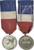 France Medal Médaille d'honneur du travail, Excellent Quality, Borrel -