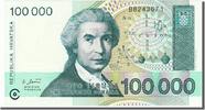 Croatia 100,000 Dinara Banknote -