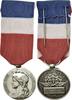 France Medal Médaille d'honneur du travail, Uncirculated, Silvered -