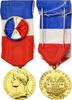 France Medal Médaille d'honneur du travail, Excellent Quality, Borrel -