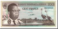 Congo Democratic Republic 100 Francs Banknote, 1962-02-01, KM:6a -