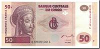 Congo Democratic Republic 50 Francs Banknote, 2000-01-04, KM:91a -