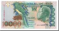 Saint Thomas and Prince 10,000 Dobras Banknote, 1996-10-22, KM:66a -