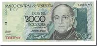 Venezuela 2000 Bolivares Banknote, 1998-08-24, KM:80 -