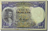Spain 100 Pesetas Banknote, 1931-04-25, KM:83 -