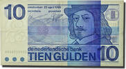 Netherlands 10 Gulden Banknote, 1968-04-25, KM:91a -