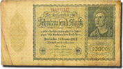 Germany 10,000 Mark Banknote, 1922-01-19, KM:70 -