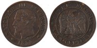 France Centime Coin, Napoleon III, Napoléon III, Paris -