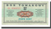Poland 1 Cent Banknote, 1973-07-01, KM:FX47 -
