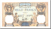 France 1000 Francs Banknote, 1938-11-03, Fayette:38.32 -