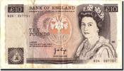 Great Britain 10 Pounds Banknote, (1975-1980), KM:379a -