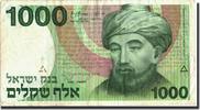 Israel 1000 Sheqalim Banknote, 1983, KM:49a -
