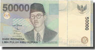 Indonesia 50,000 Rupiah Banknote, 1999, KM:139a -