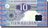 Netherlands 10 Gulden Banknote, 1997-07-01, KM:99 -