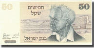 Israel 50 Sheqalim Banknote, Undated (1980), KM:46a -