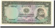 Portuguese Guinea 50 Escudos Banknote, 1971-12-17, KM:44a -