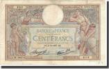 France 100 Francs 1937-12-02, Fayette:25.4, KM:86a -
