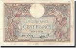 France 100 Francs 1938-12-29, Fayette:25.37, KM:86b -