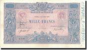 France 1000 Francs 1917–08–31, Fayette:36.31, KM:67g -