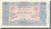 France 1000 Francs 1925–09–22, Fayette:36.41, KM:67j -