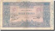 France 1000 Francs 1926–08–05, Fayette:36.42, KM:67k -