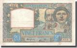 France 20 Francs 20 F 1939-1942 ''Science et Travail'', 1941-10-30 -