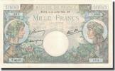 France 1000 Francs 1 000 F 1942-1943 ''Déesse Déméter'', 1944-07-13 -