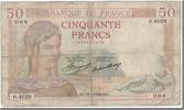 France 50 Francs 50 F 1934-1940 ''Cérès'', 1936-06-18 -