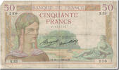 France 50 Francs 50 F 1934-1940 ''Cérès'', 1934-11-15 -