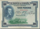 Spain 100 Pesetas Banknote, 1925-07-01, KM:69a -