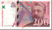 France 200 Francs 200 F 1995-1999 ''Eiffel'', Fayette:75.2 -