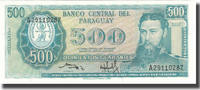 Paraguay 500 Guaranies Banknote, KM:206 -