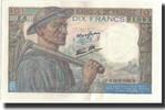 France 10 Francs Mineur, 1942-06-11, Fayette:8.3, KM:99c -
