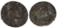 Nummus Coin, Helena, Bronze, Cohen:4 -