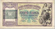 Albania 100 Franga Banknote, Undated (1945), KM:14 -