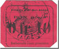 Algeria 10 Centimes Banknote, Sidi-Bel-Abbès, Undated (1915) -