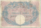 France 50 Francs Bleu et Rose, 1908-04-02, Fayette:14.21 -