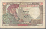 France 50 Francs Jacques Coeur, 1942-02-05, Fayette:19.19 -