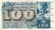 Switzerland 100 Franken Banknote, 1969-01-15, KM:49k -