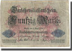 Germany 50 Mark Banknote, 1914-08-05, KM:49a -