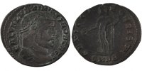 Follis Coin, Maximinus II, Nicomedia, Copper, Cohen:45 -