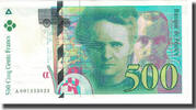 France 500 Francs Pierre et Marie Curie, Bugarel, Undated (1994) -