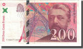 France 200 Francs Eiffel, BRUNEEL, BONARDIN, VIGIER -